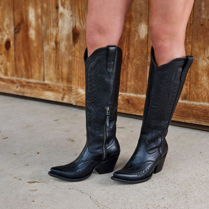 Ariat Casanova X Toe Black Western Boots Dam