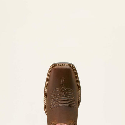 Round Up StretchFit Wide Square Toe Western Boot