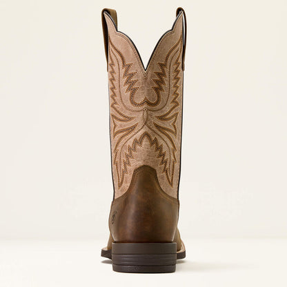 Brush Creek Wide Square Toe Western Boot
