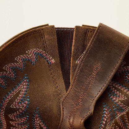 Cattle Caite Wide Square Toe Western Boot