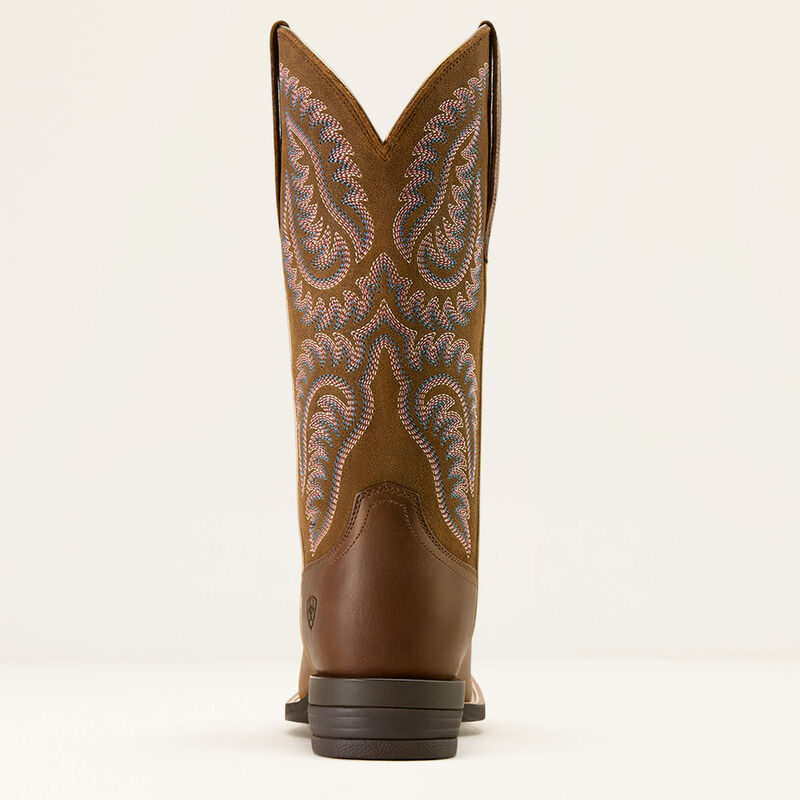Cattle Caite Wide Square Toe Western Boot