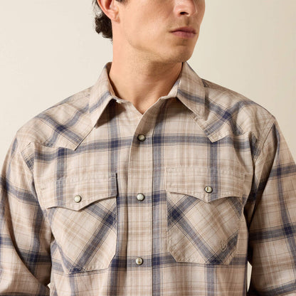 Retro Hudde Fitted Snap Shirt