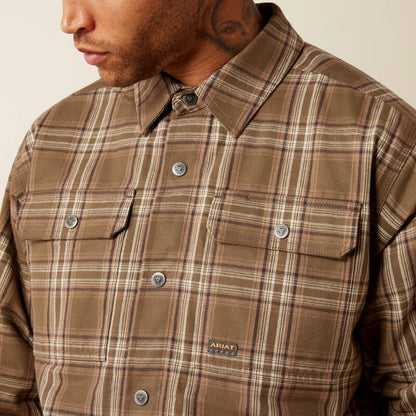 Rebar Flannel Insulated Shirt Jacket