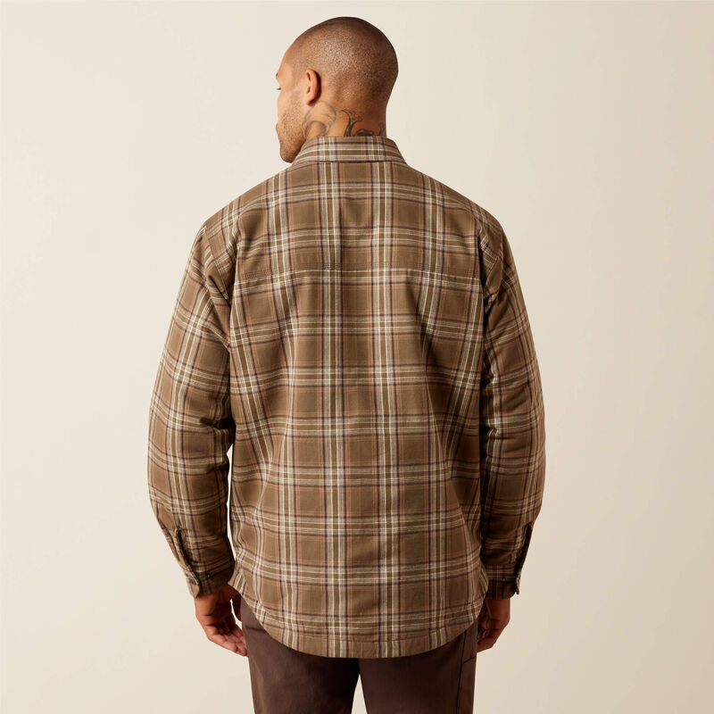 Rebar Flannel Insulated Shirt Jacket
