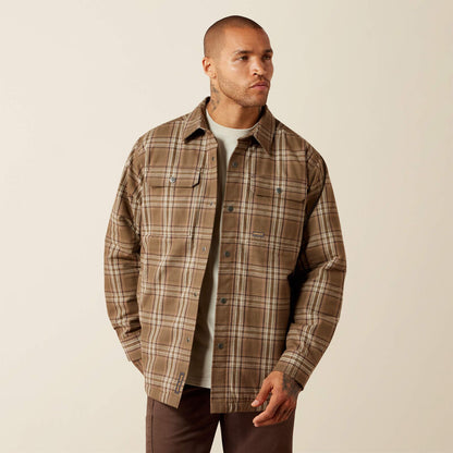 Rebar Flannel Insulated Shirt Jacket
