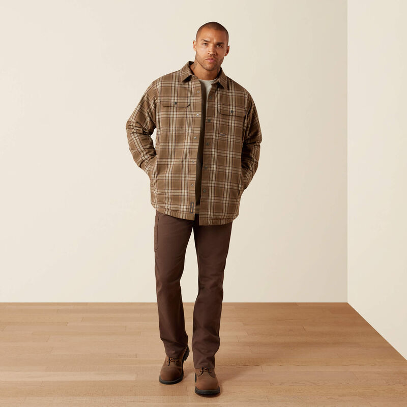 Rebar Flannel Insulated Shirt Jacket