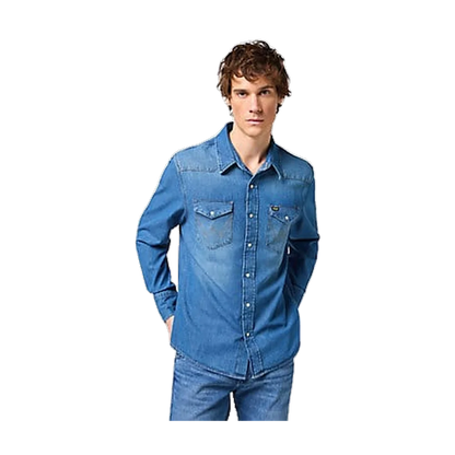 Indigood Icons 27MW Mid Stone Western Shirt Wrangler