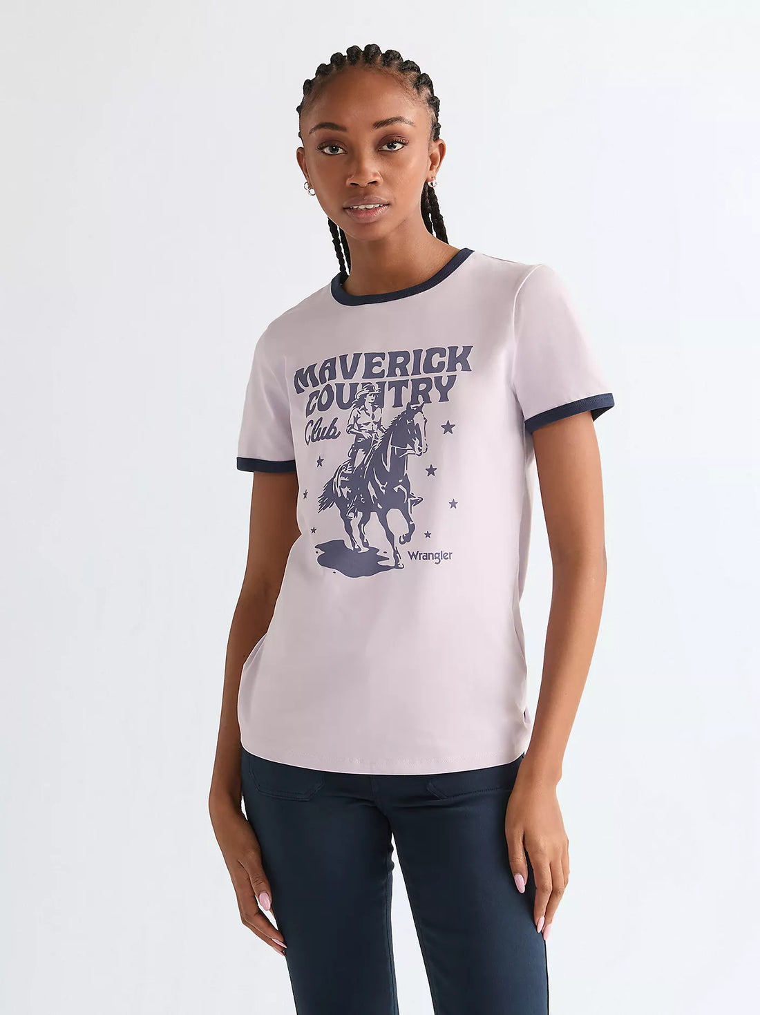 Slim Ringer Tee Maverick Country Club