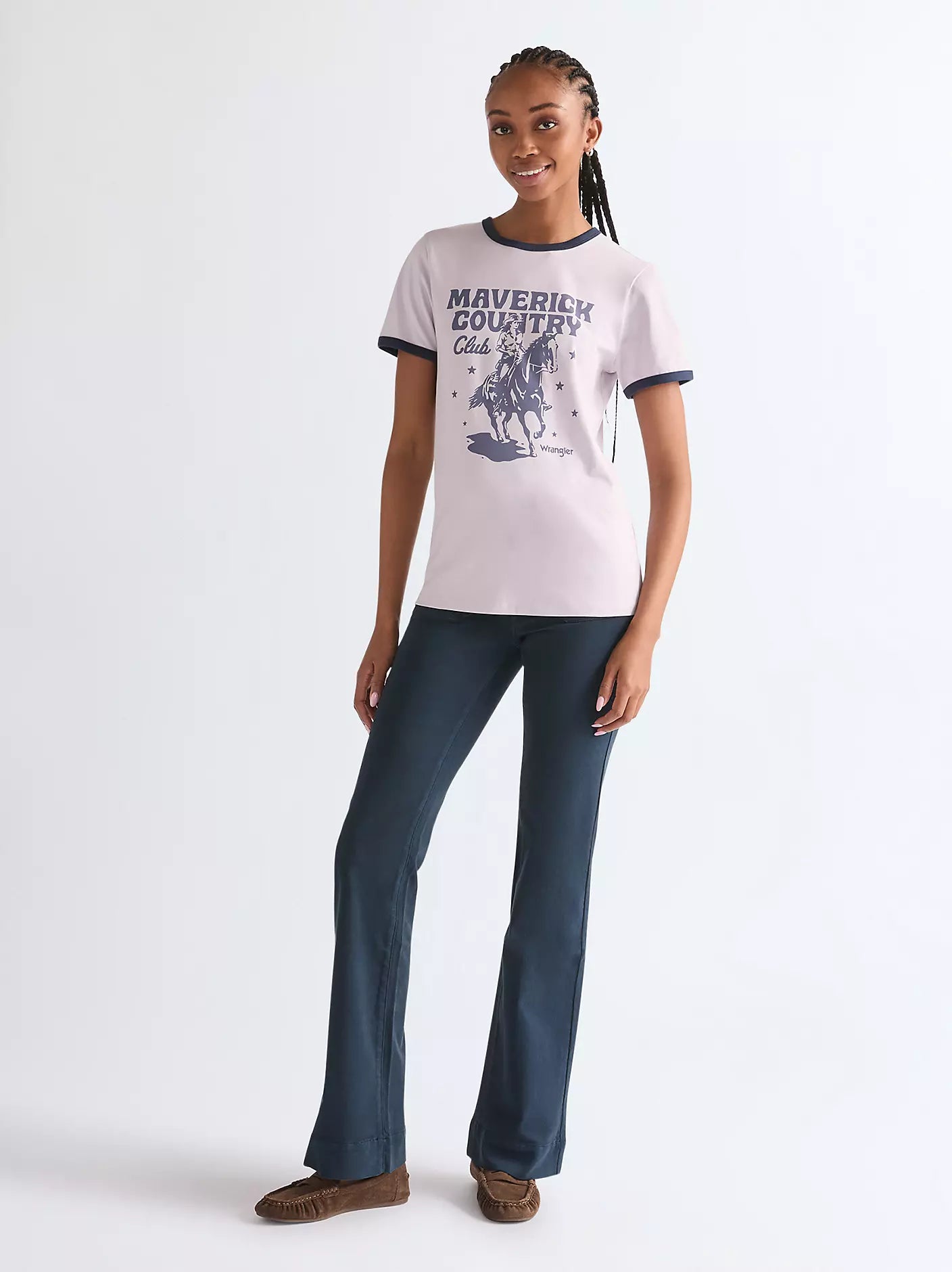 Slim Ringer Tee Maverick Country Club
