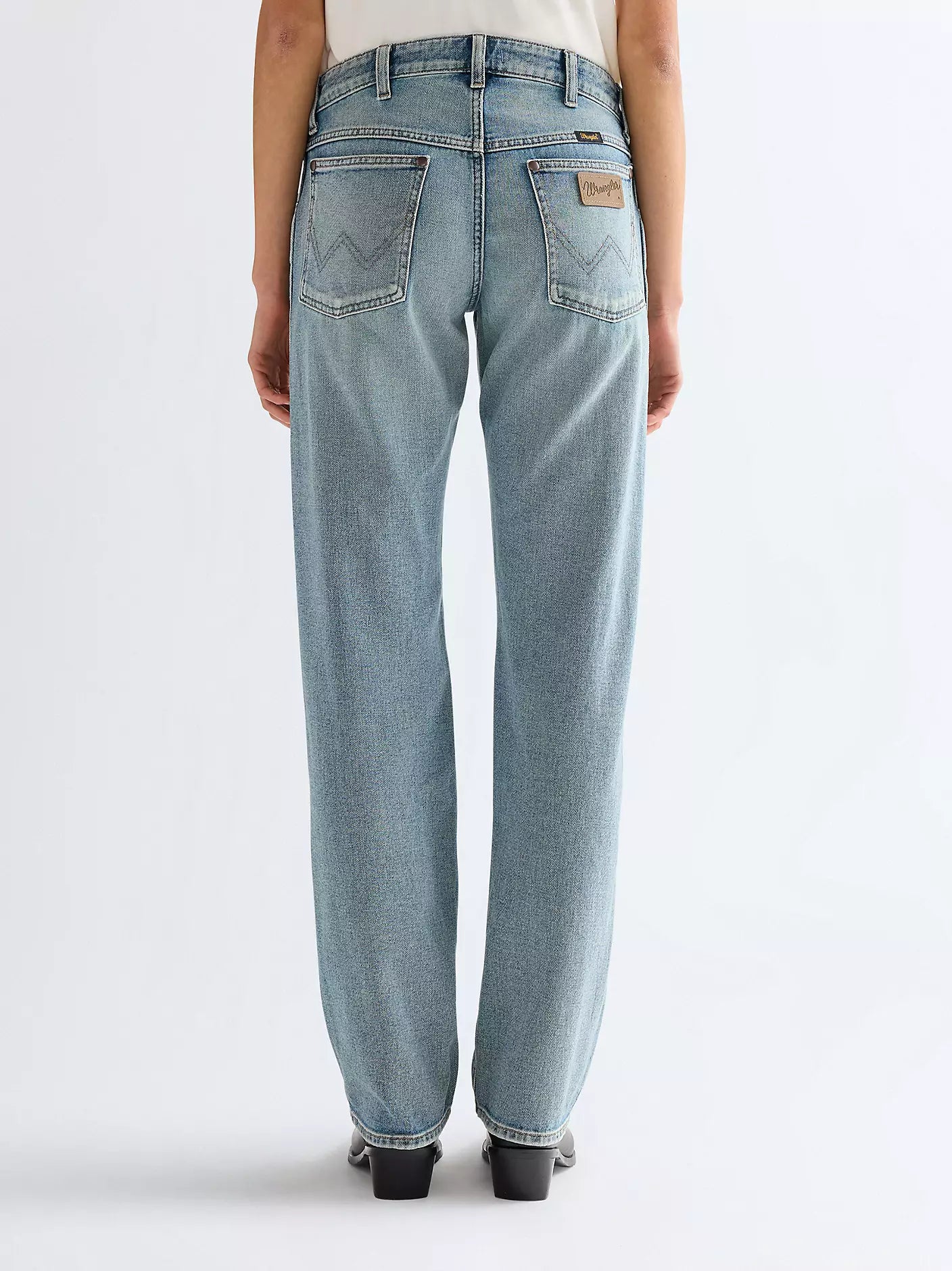 Low Rise Straight Cowboy Lightweight Jean – Klassiska cowboyjeans med modern low rise-passform