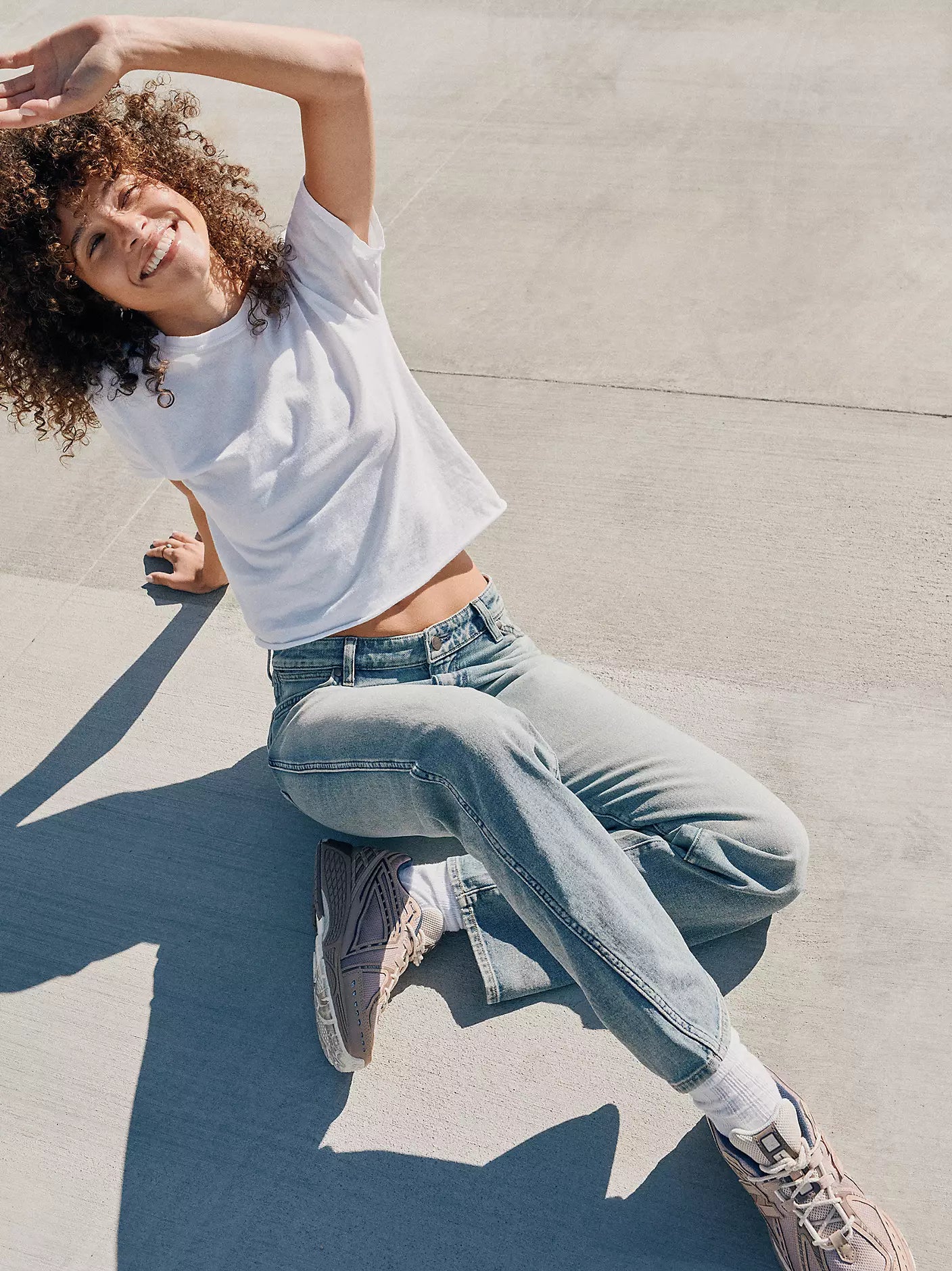 Low Rise Straight Cowboy Lightweight Jean – Klassiska cowboyjeans med modern low rise-passform