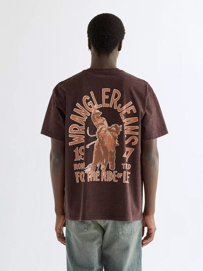 Wrangler Vintage Tee Chocolate Torte