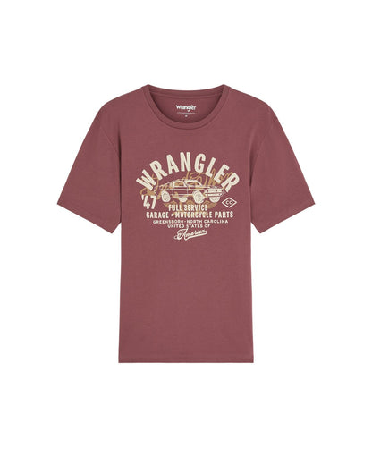 Americana Tee Rose Brown