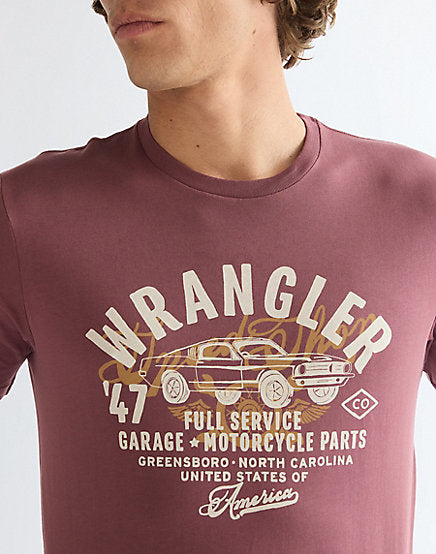Americana Tee Rose Brown