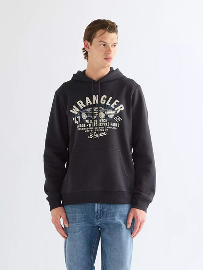 Wrangler Hoodie Black Beauty