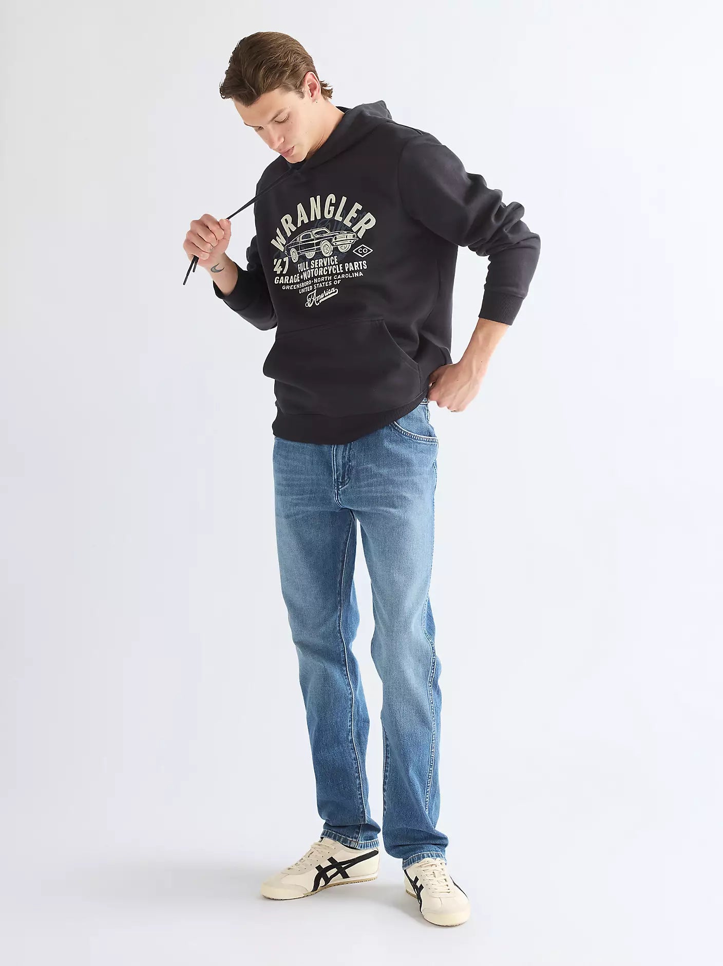 Wrangler Hoodie Black Beauty