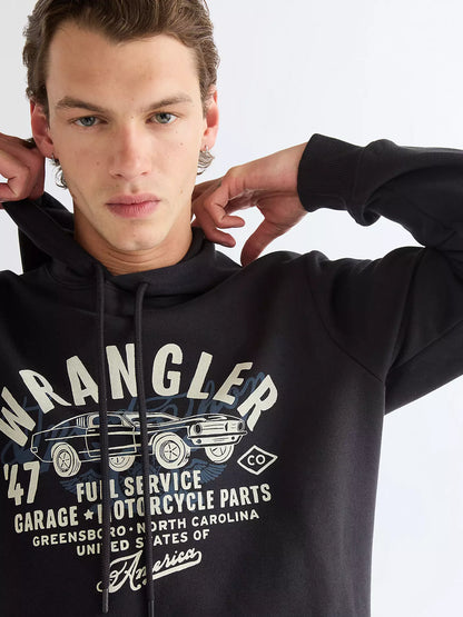 Wrangler Hoodie Black Beauty