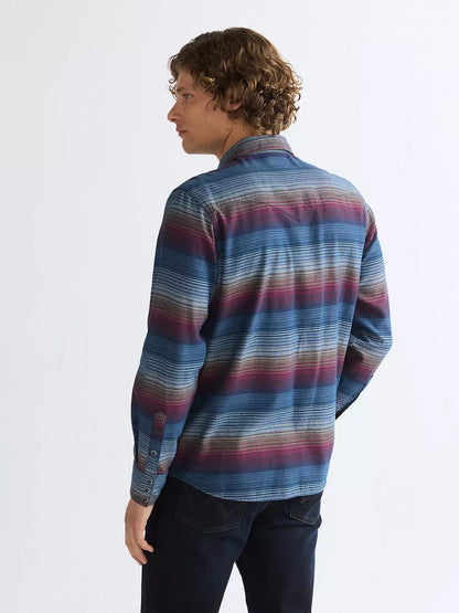 Wrangler Regular Western Shirt Dark Americana
