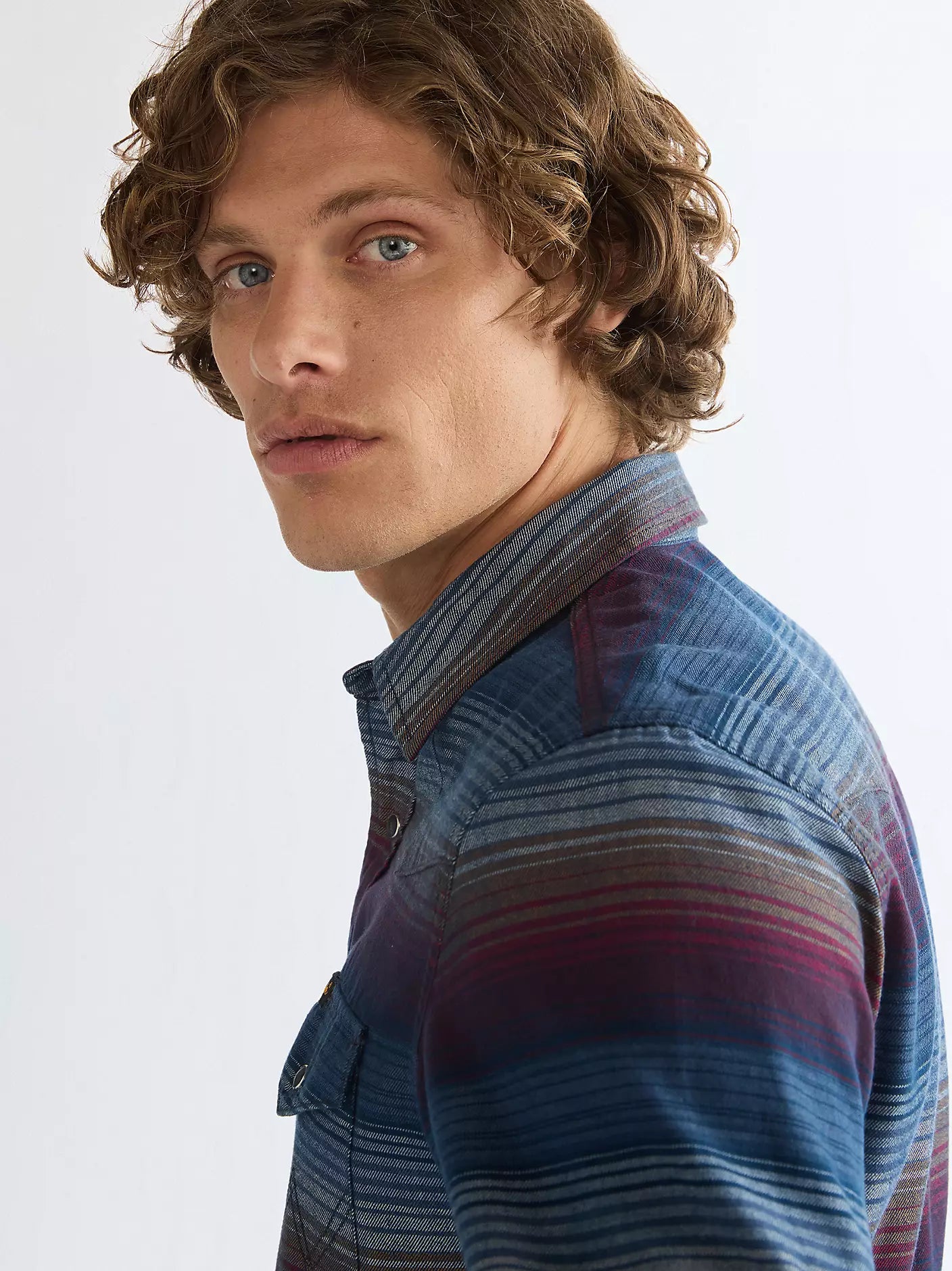 Wrangler Regular Western Shirt Dark Americana