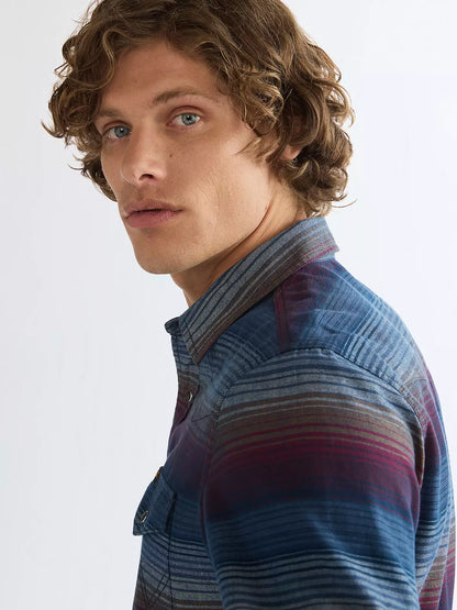 Wrangler Regular Western Shirt Dark Americana