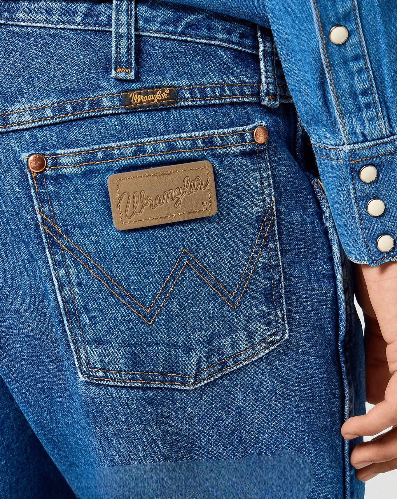 13MWZ Original Cowboy Cut Jeans Stonewashed