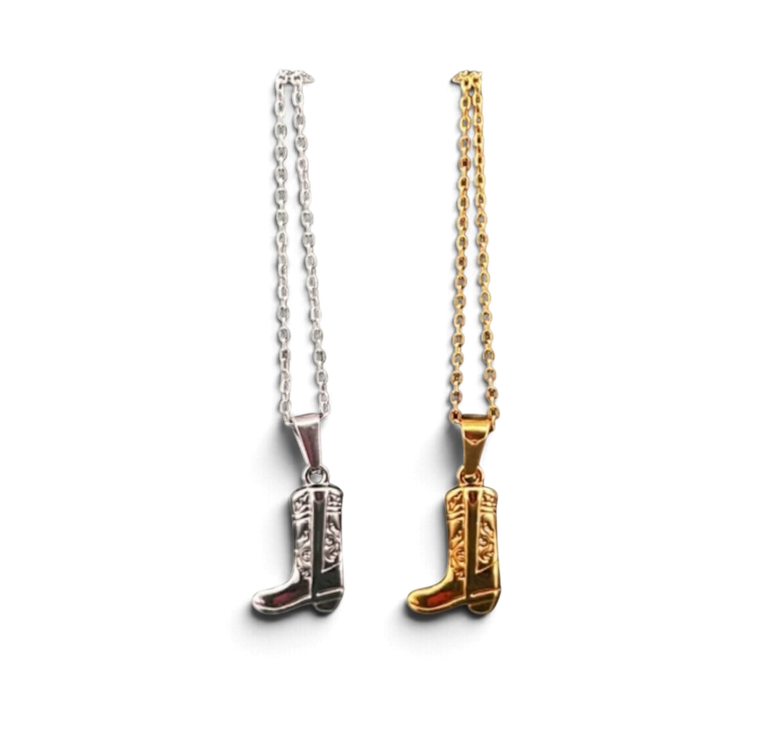 Boot Necklace