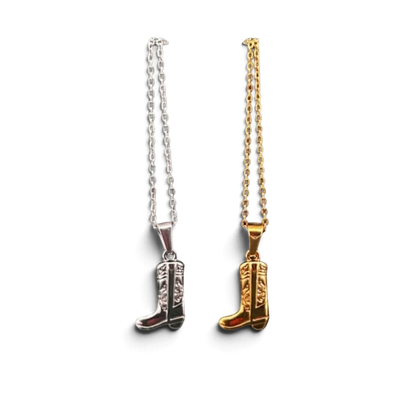 Boot Necklace