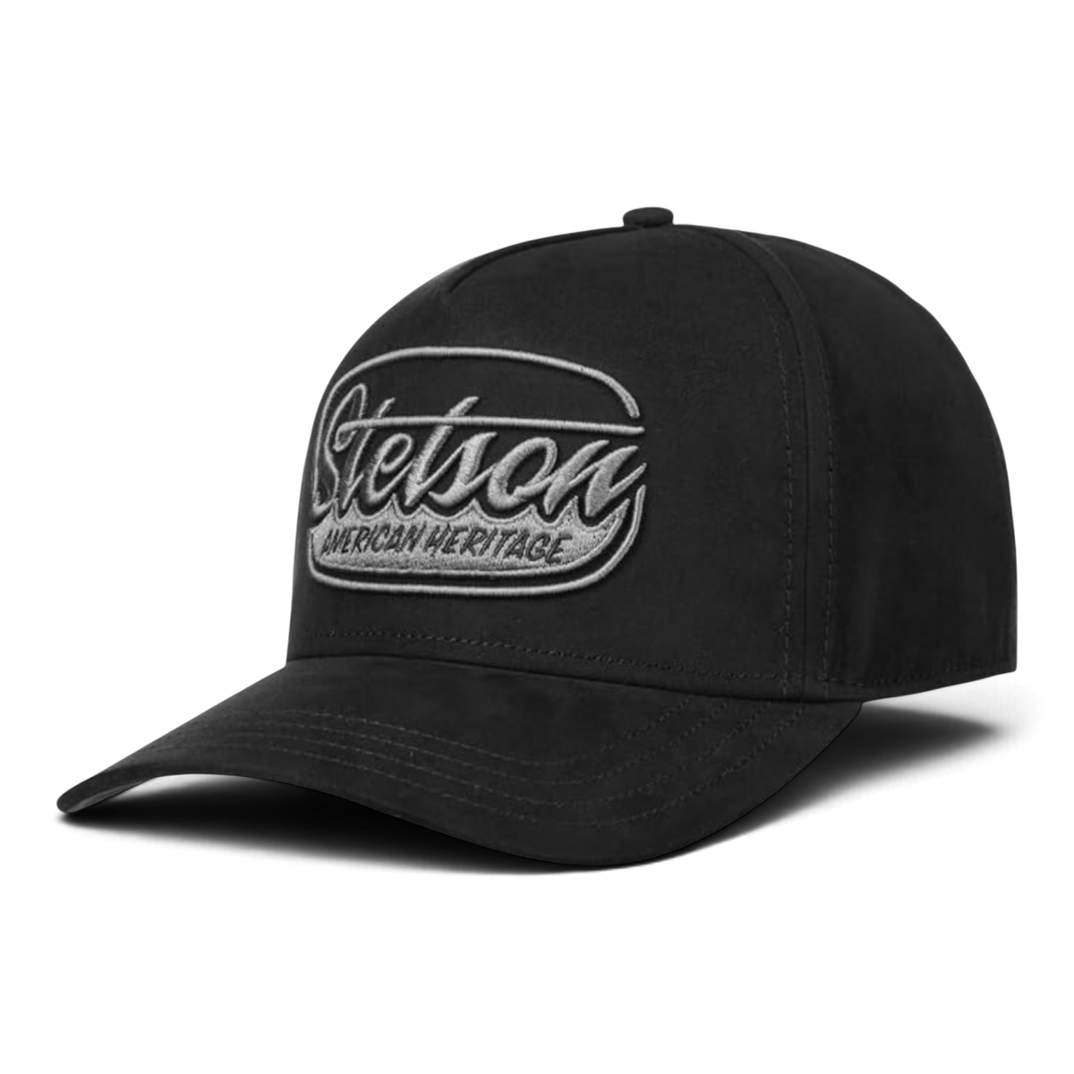 Stetson Tucker Cap  Black on Black