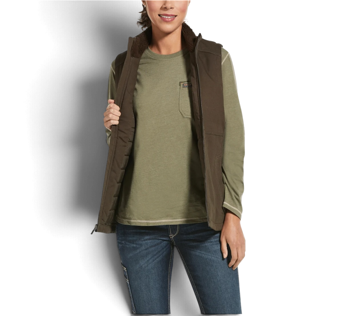 Rebar DuraCanvas Insulated Vest Ariat