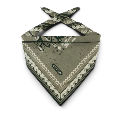 Stetson Last Drop Bandana Green