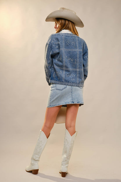 Giddy Up Jeansjacka