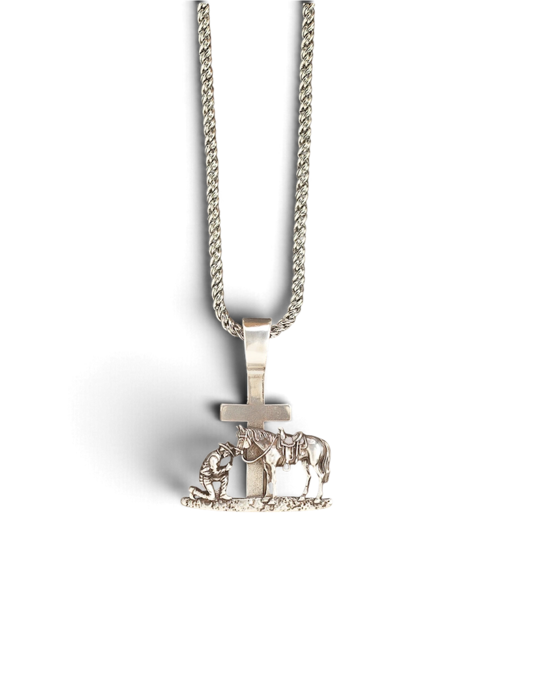Twister Necklace Cowboy Prayer