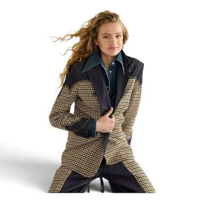 Wrangler Regular Houndstooth Blazer