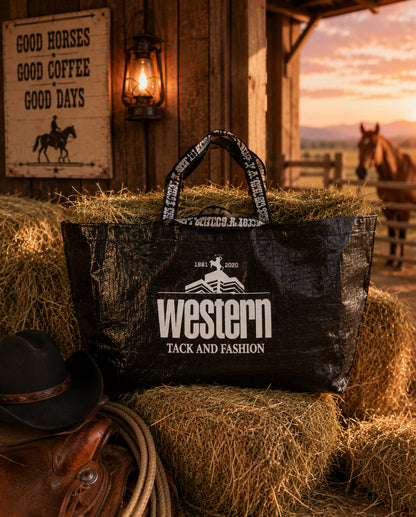 Höpåse Western Tack and Fashion Stor Svart