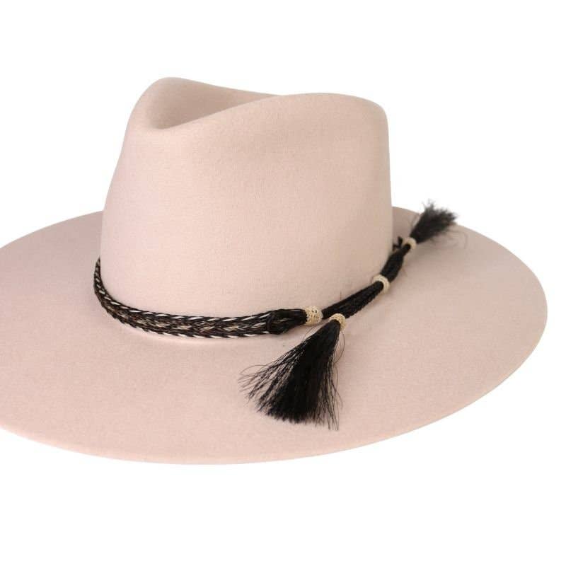 Hattband i äkta hästtagel – Rand