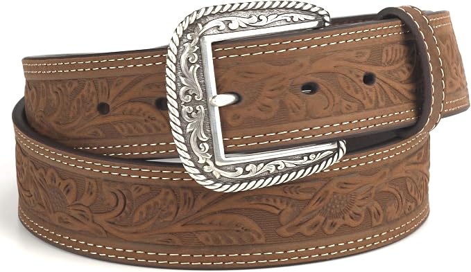 Ariat Floral Leather Belt