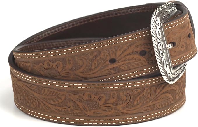 Ariat Floral Leather Belt