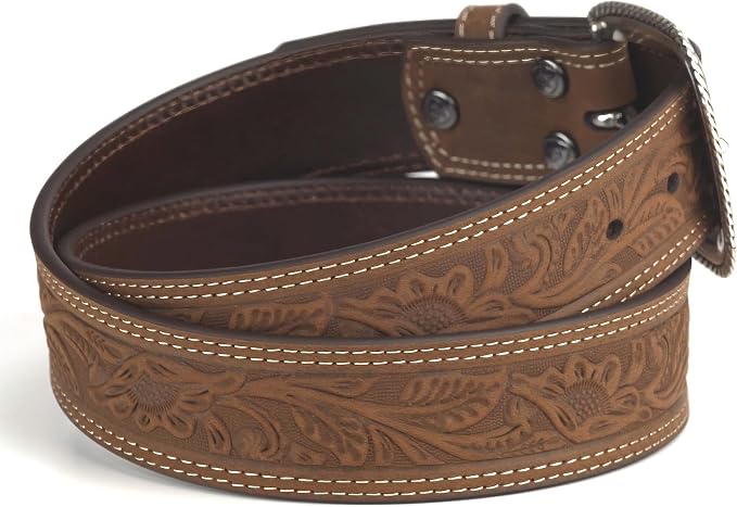 Ariat Floral Leather Belt