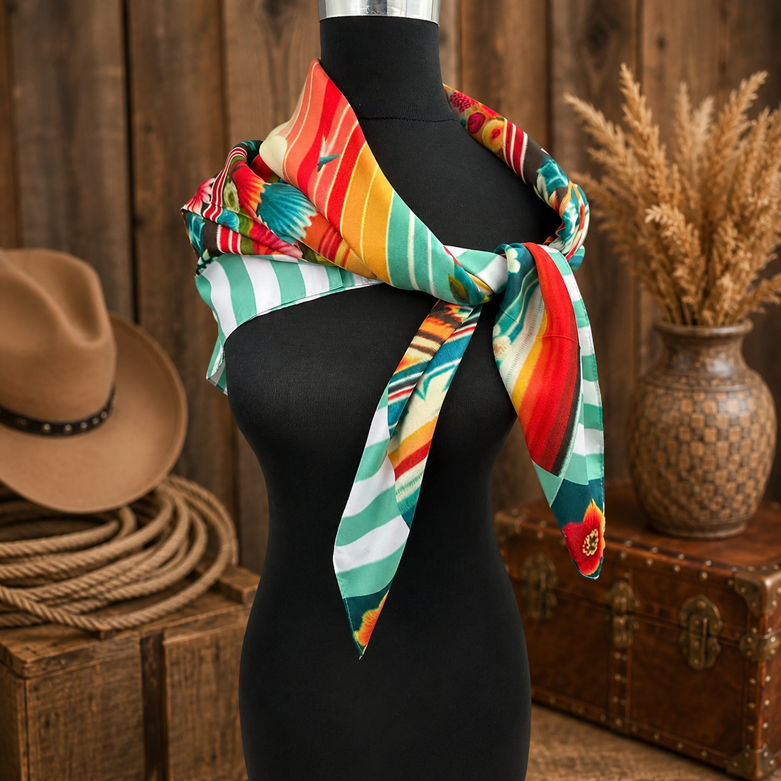 Cactus Bloom Wild Rag