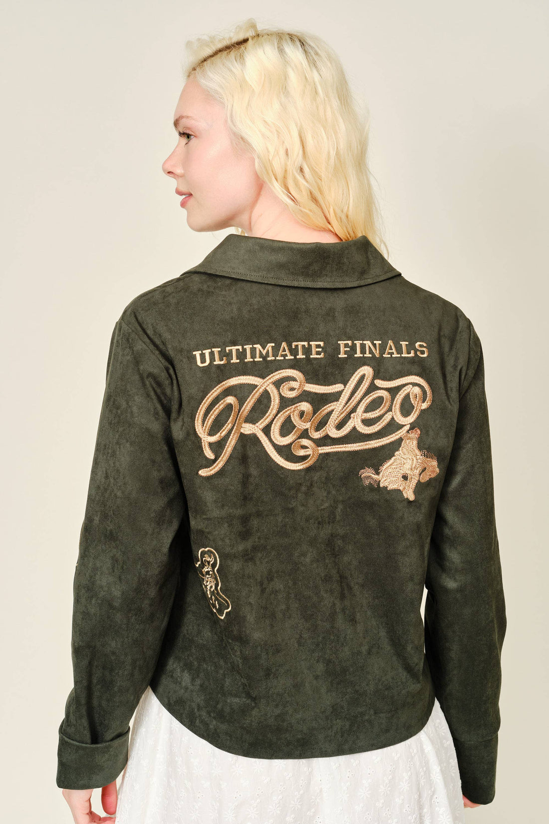 Rodeo Westernjacka – Forest Green.