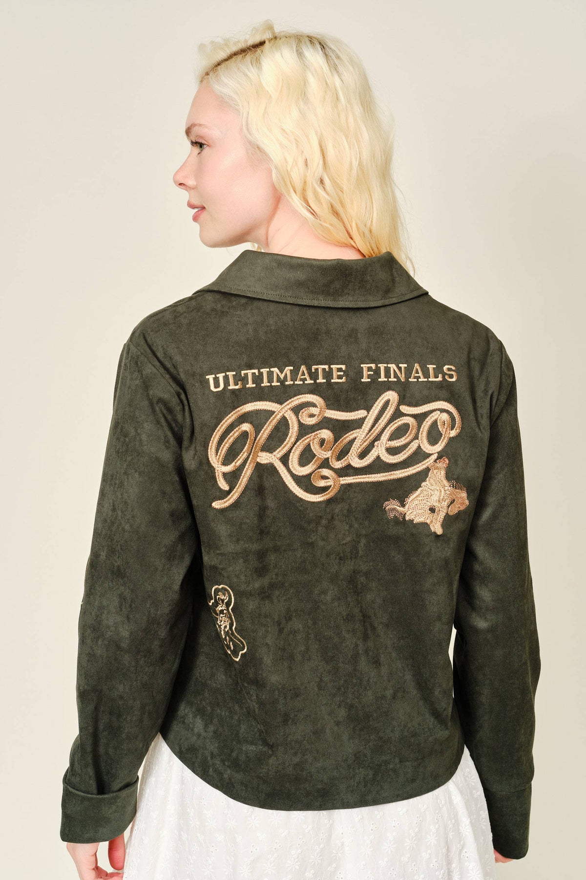 Rodeo Westernjacka – Forest Green.