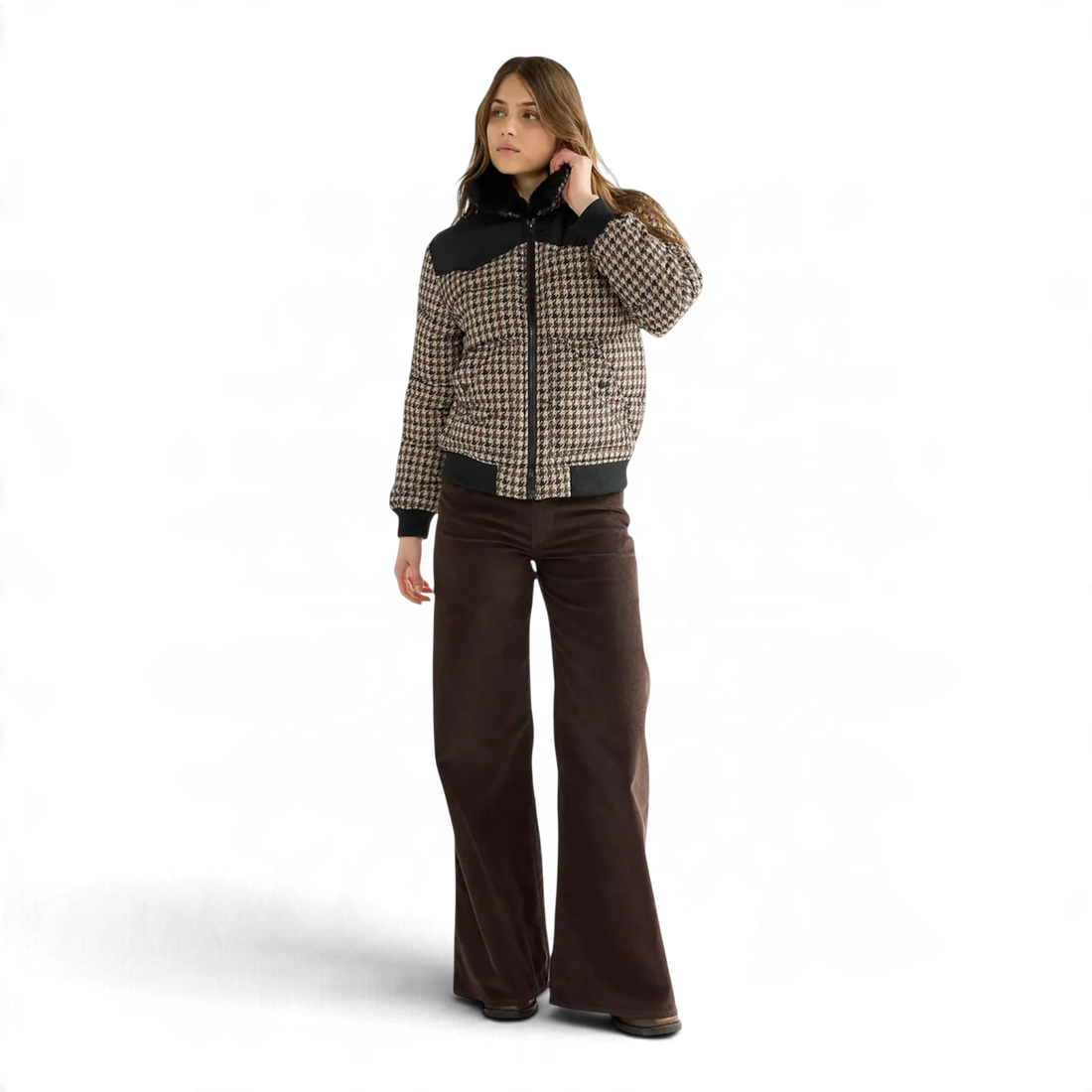 Wrangler Canyon Loose Corduroy Trousers – Chocolate Torte