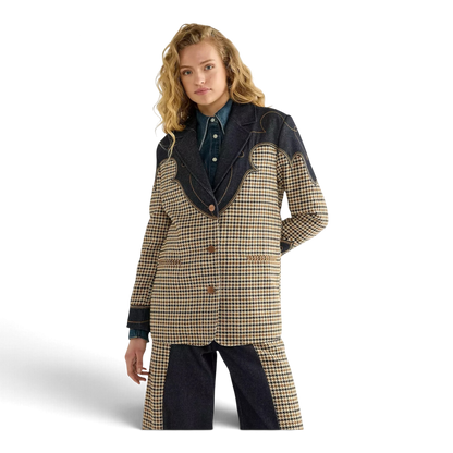 Wrangler Regular Houndstooth Blazer