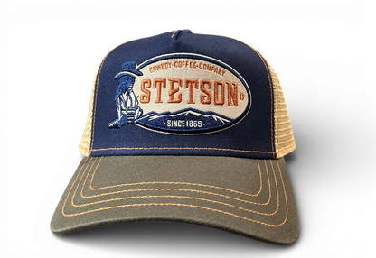 Cowboy Coffe Company Stetson Trucker Keps
