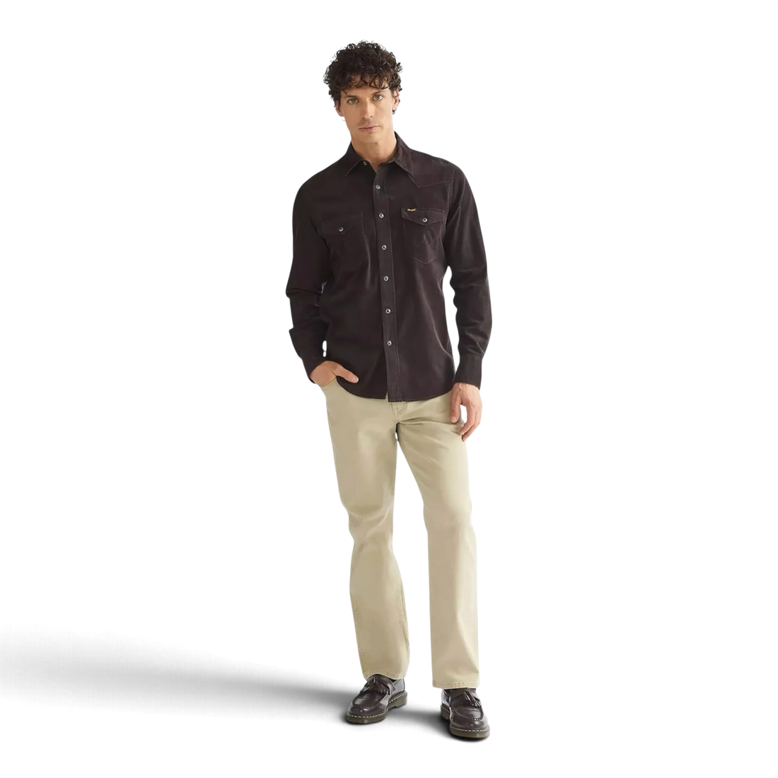 Wrangler Western Shirt Chocolate Torte