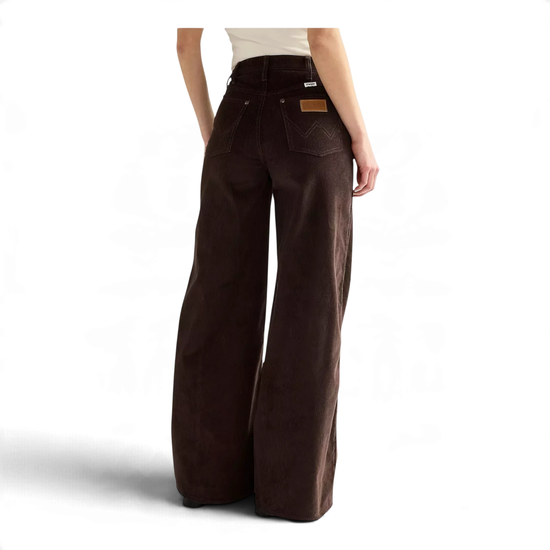 Wrangler Canyon Loose Corduroy Trousers – Chocolate Torte