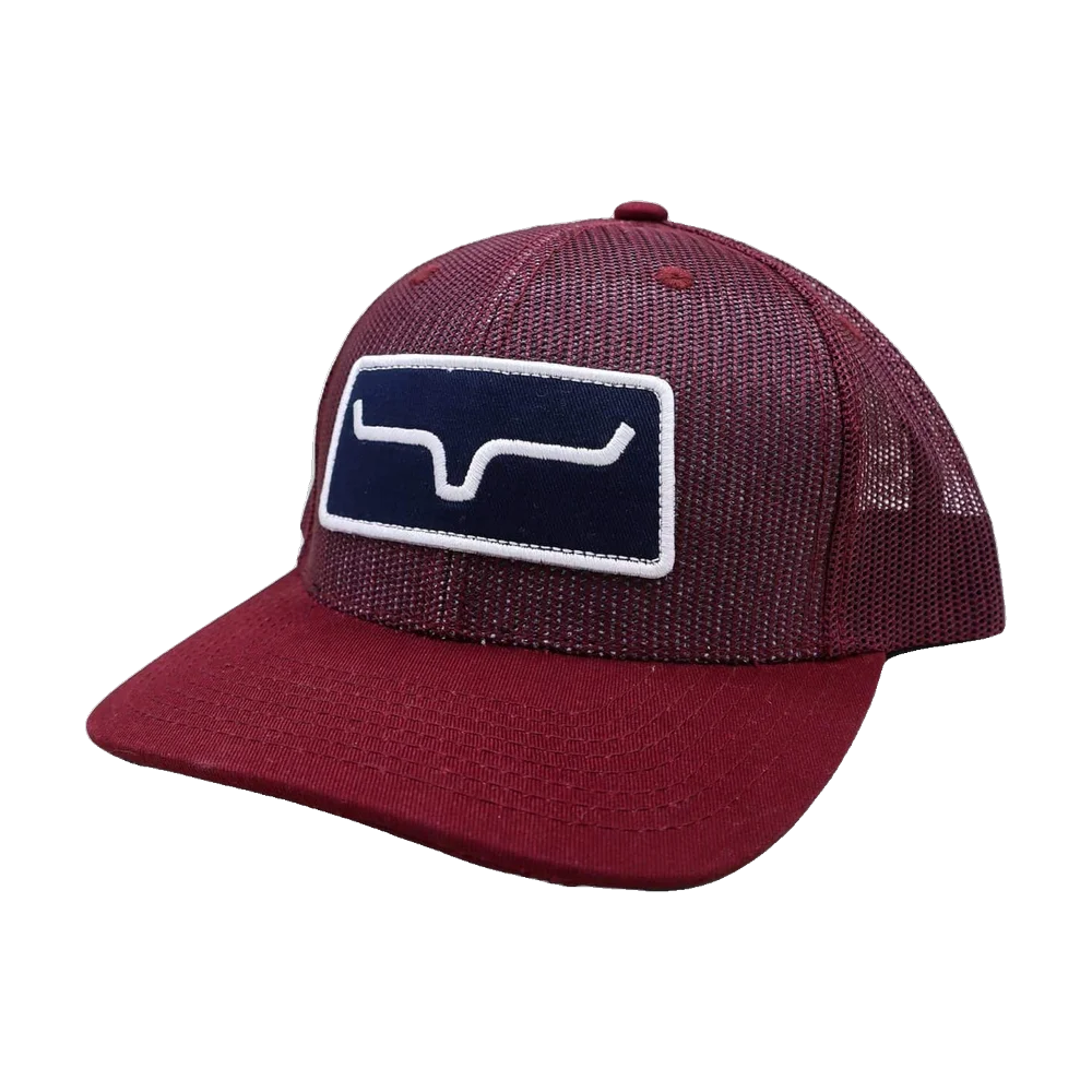 All Mesh Burgundy Trucker Keps Kimes Ranch