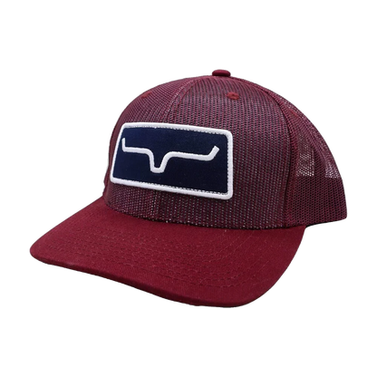 All Mesh Burgundy Trucker Keps Kimes Ranch