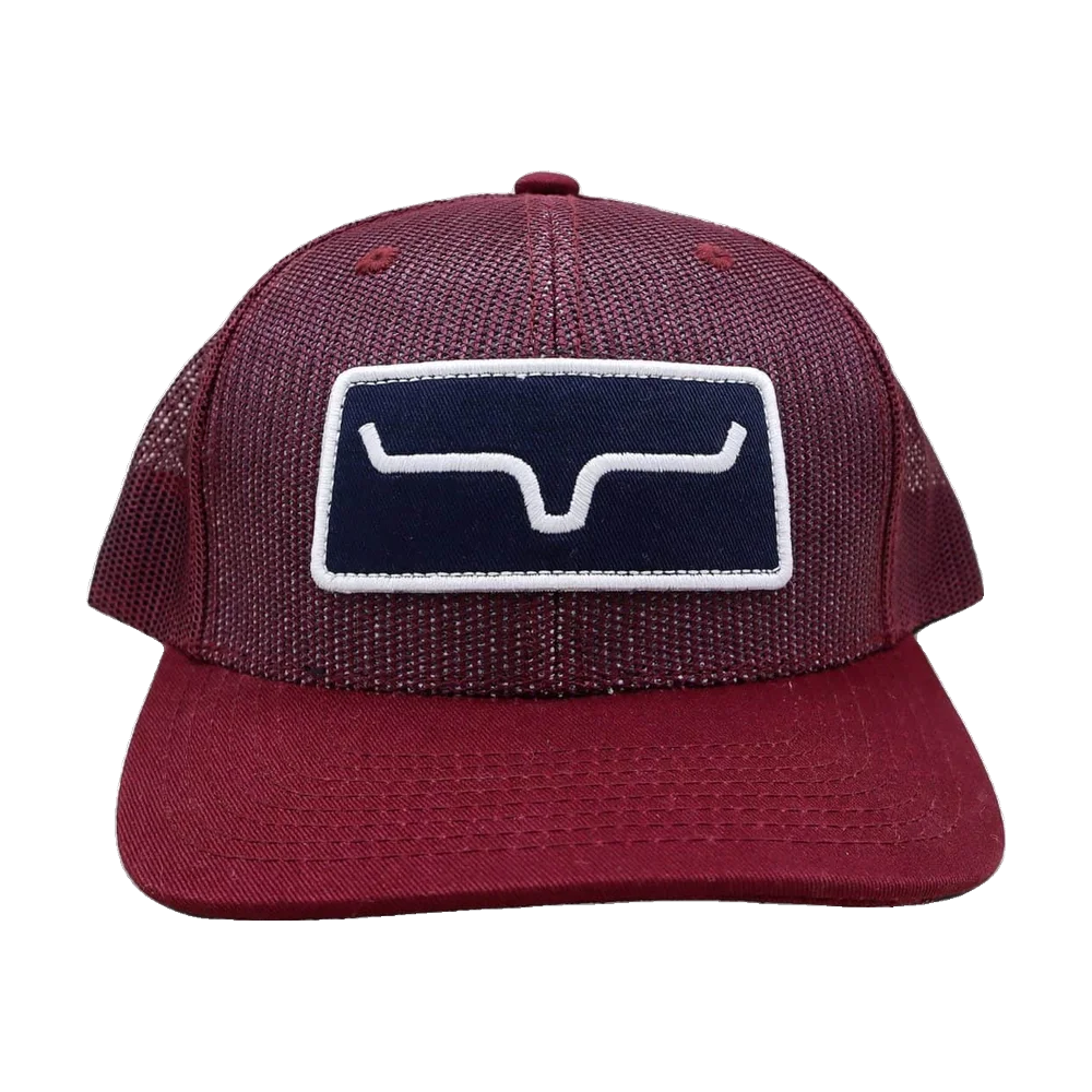 All Mesh Burgundy Trucker Keps Kimes Ranch