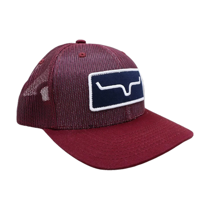 All Mesh Burgundy Trucker Keps Kimes Ranch